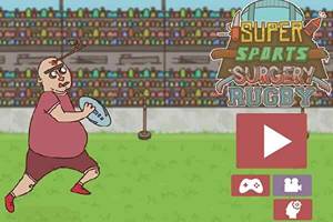 Play Online Super Sports Surgery: Rugby Game