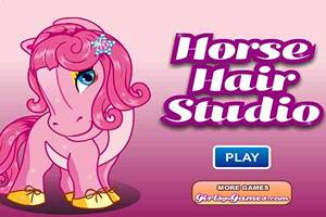 Play Online Happy Horse Hair Studio Game