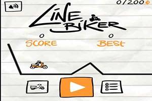 Line Biker Game