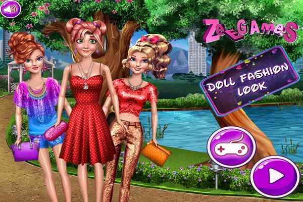 Doll Fashion Look