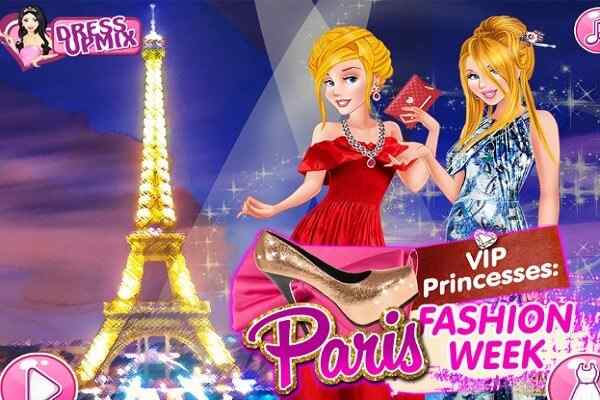 VIP Princesses Paris Fashion Week