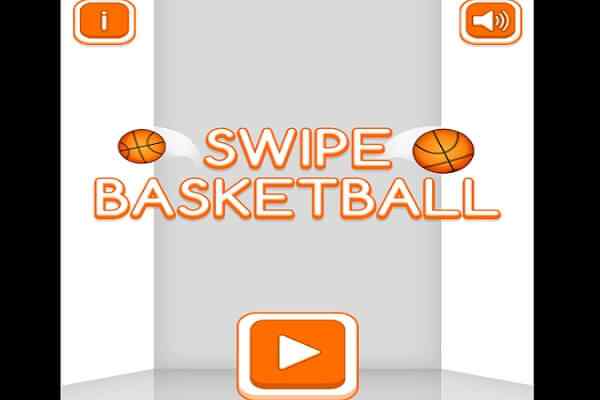 Play Online Swipe Basketball Game