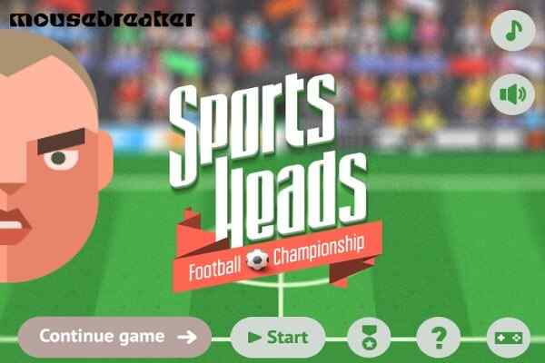 Play Online Sports Heads: Football Championship 2016 Game