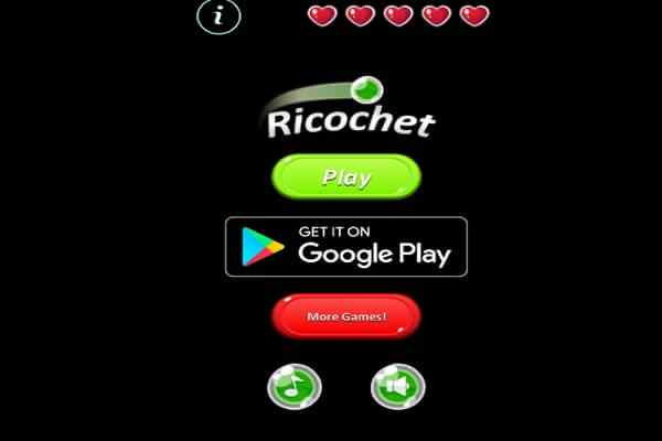 Play Online Ricochet Game