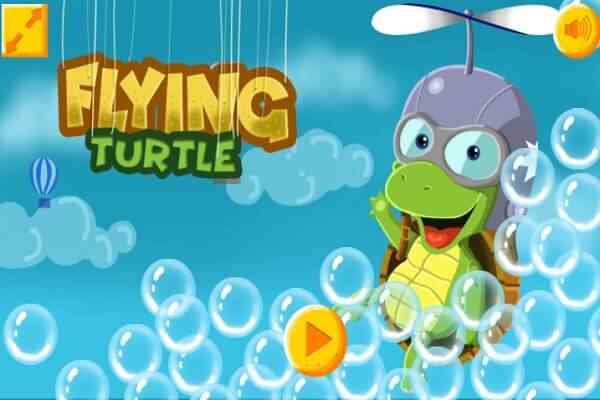 Play Online Flying Turtle Game