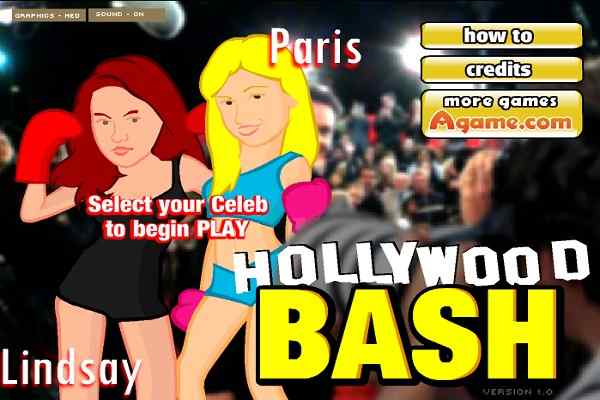 Play Online Hollywood Bash Game
