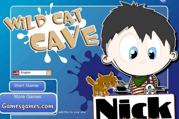 Play Online Pet Home Designer Wildcat Cave Game