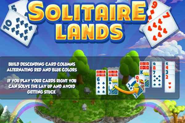 Play Online Solitaire Lands Game