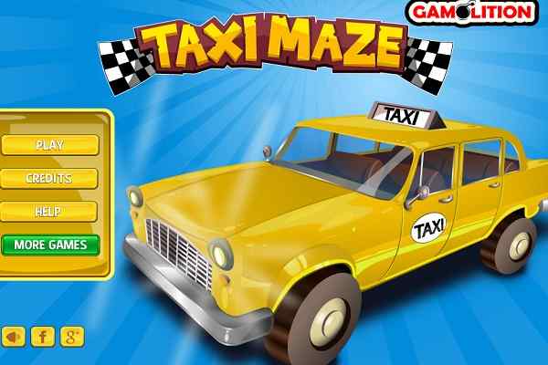 Play Online Taxi Maze Game