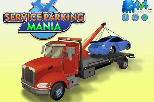 Play Online Service Parking Mania Game
