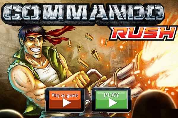 Play Online Commando Rush Game