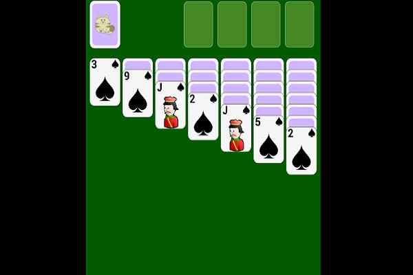 Play Online Spiderette Solitaire Game
