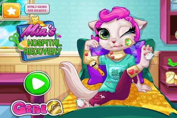 Play Online Mias Hospital Recovery Game