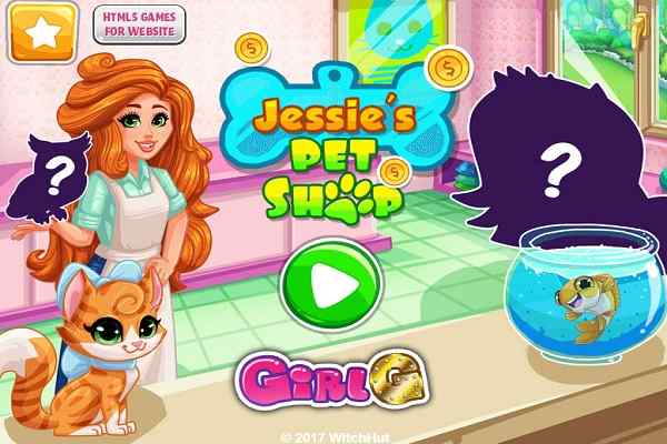 Play Online Jessies Pet Shop Game