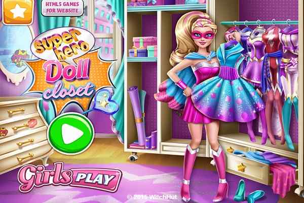 Superhero Doll Closet