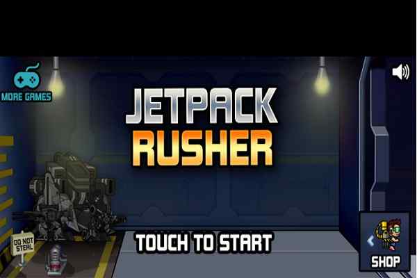 Play Online Jetpack Rusher Game