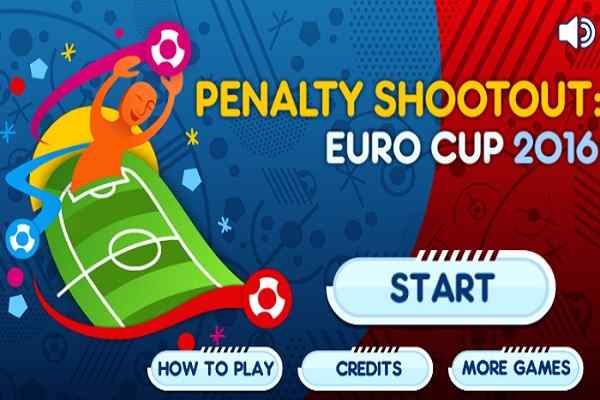 Play Online Penalty Shootout Euro Cup 2016 Game