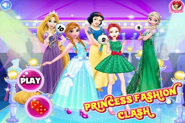 Princesses Fashion Clash