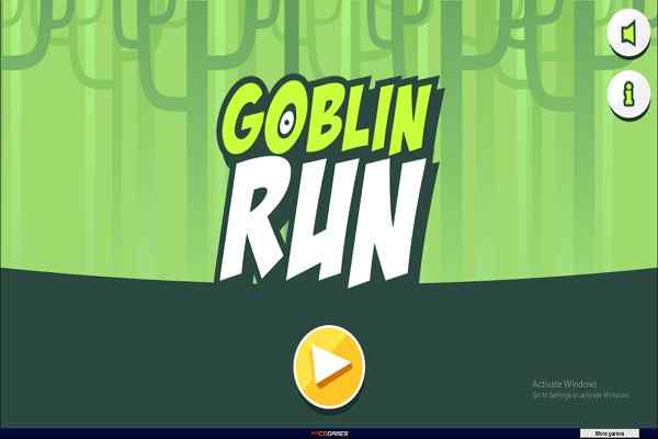 Play Online Goblin Run Game