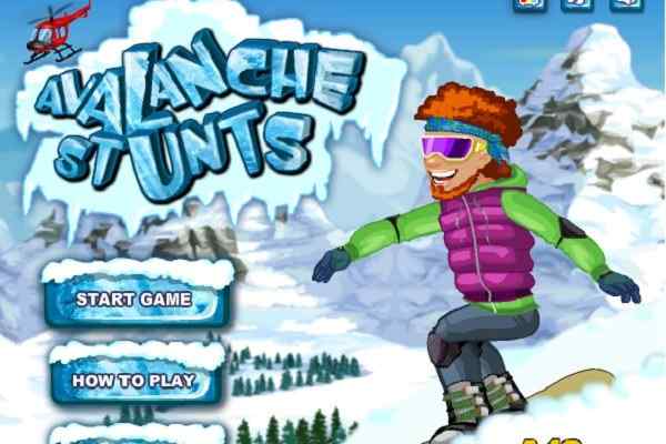 Play Online Avalanche Stunts Game