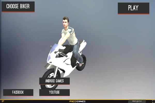 Play Online Moto Hill Racer Game
