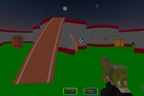 Play Online Combat Pixel SWAT Zombies Game