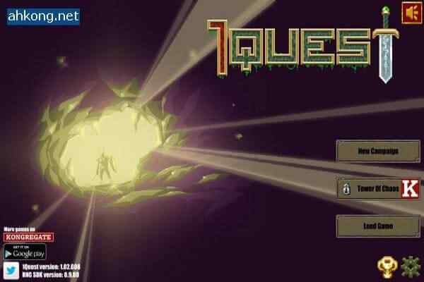Play Online 1 Quest Game