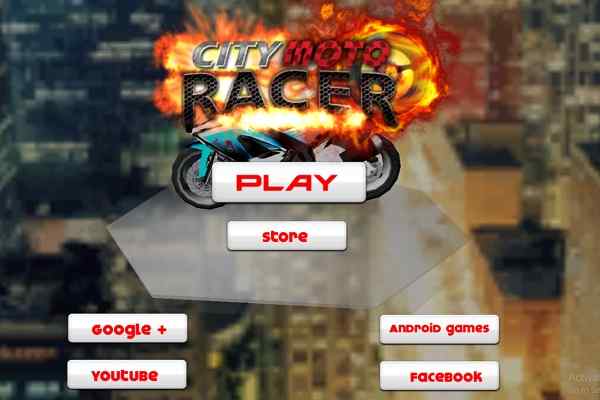 Play Online City Moto Racer  Nitro Game