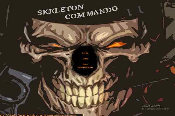 Play Online Skeleton Commando Game