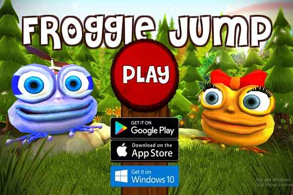 Play Online Froggie Jump Game