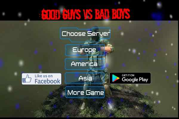 Play Online Good Guys vs Bad Boys Game