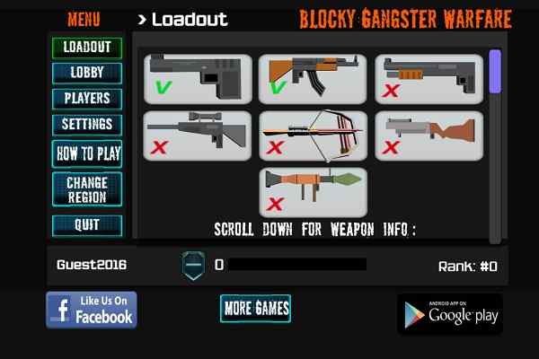 Blocky Gangster Warfare