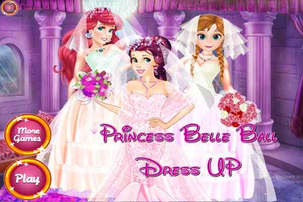 Princess Belle Dress Up