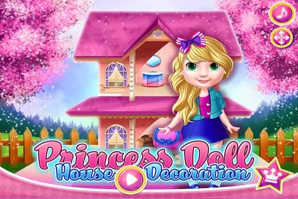 Princess Doll House Decoration