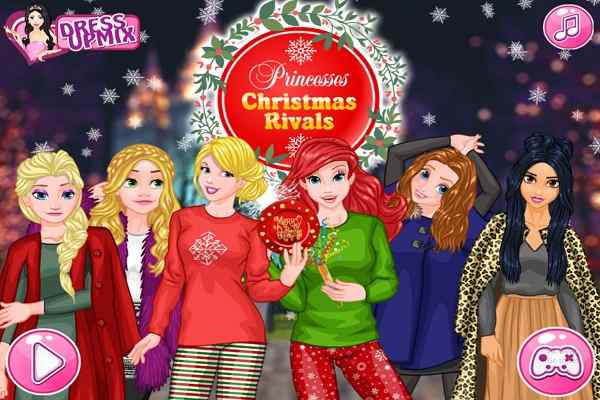 Princesses Christmas Rivals