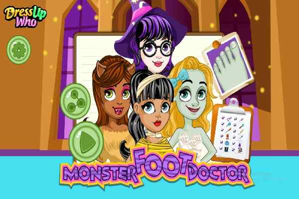 Play Online Monster Foot Doctor Game