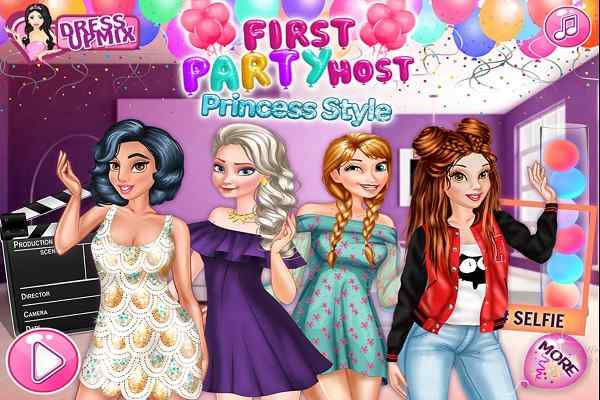 First Party Host Princess Style