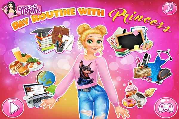 Day Routine with Princess