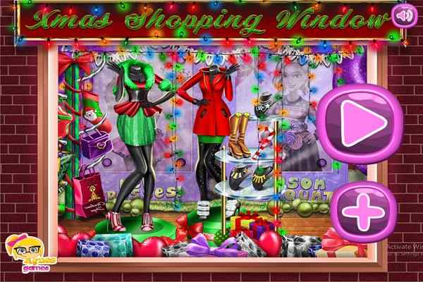 Xmas Shopping Window