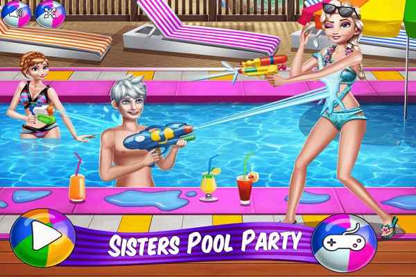 Sisters Pool Party