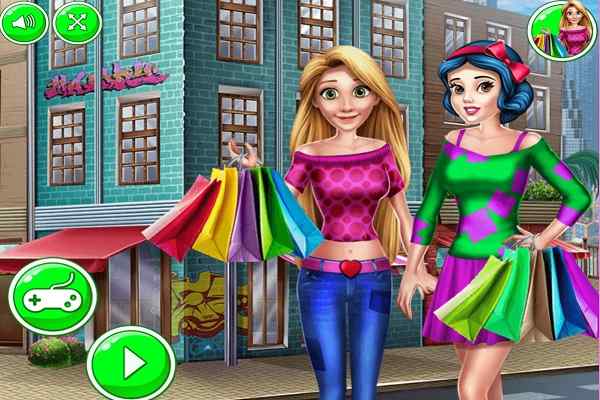 Girls Mall Shopping