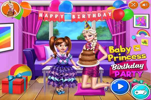 Baby Princess Birthday Party