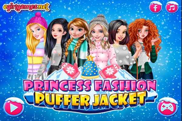 Princess Fashion Puffer Jacket