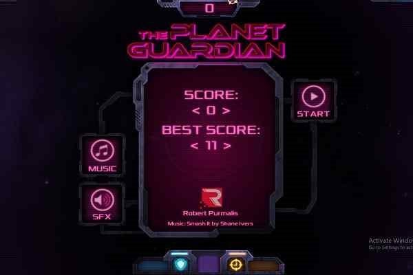 Play Online Planet Guardian Game