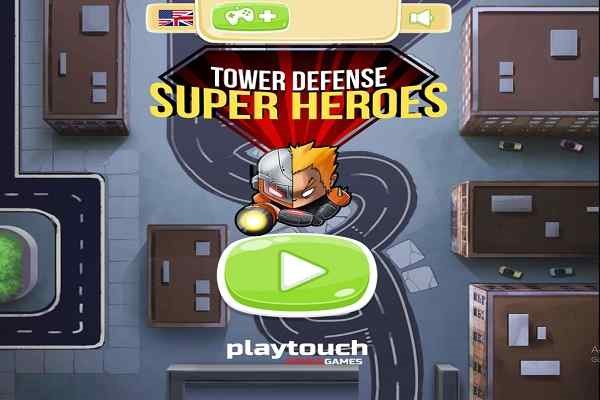 Play Online Tower Defense Super Heroes Game