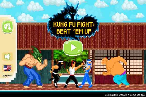 Play Online Kung Fu Fight Beat em up Game