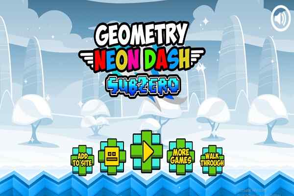 Geometry neon dash Subzero