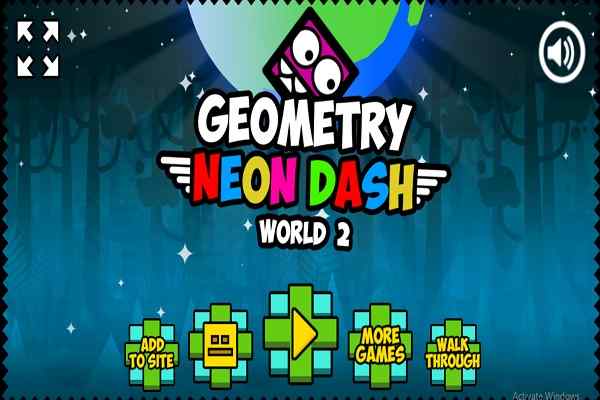 Geometry Neon Dash World Two