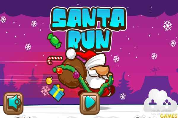 Play Online Santa Run Game