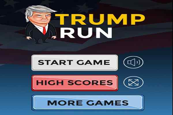 Play Online Trump Run Game